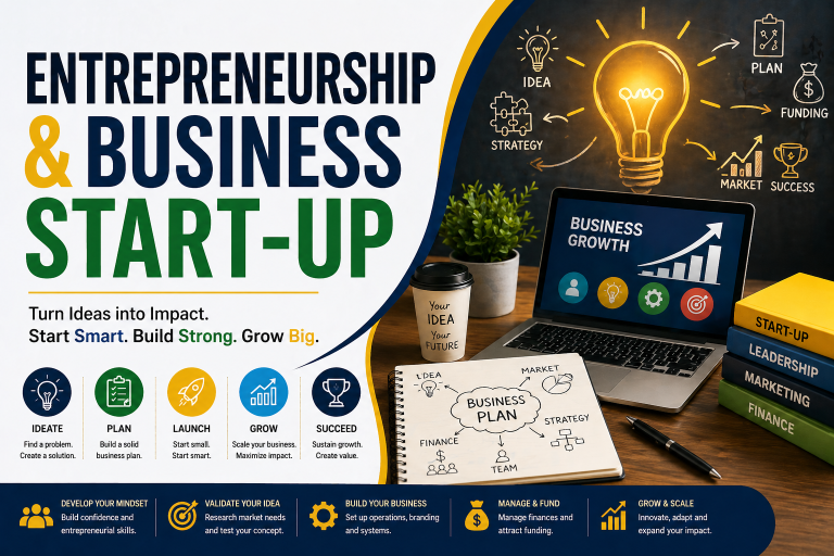 Entrepreneurship & Business Start-up