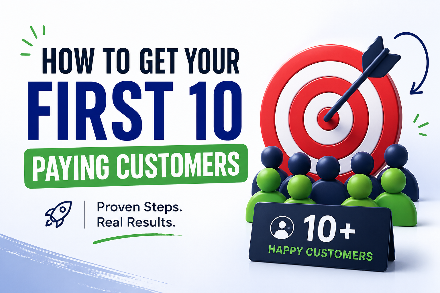 How to get your first 10 paying customers with simple customer acquisition strategies