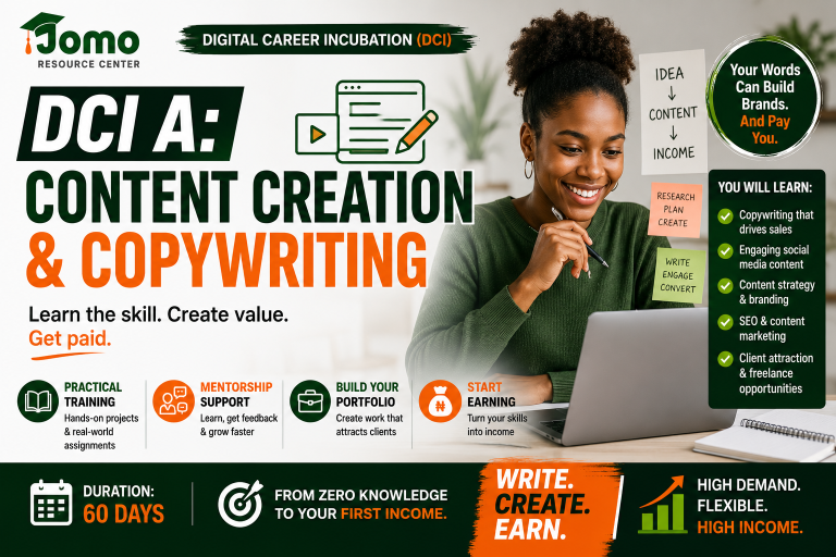 DCI A: CONTENT CREATION & COPYWRITING