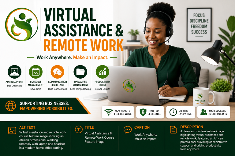 Virtual Assistance & Remote Work