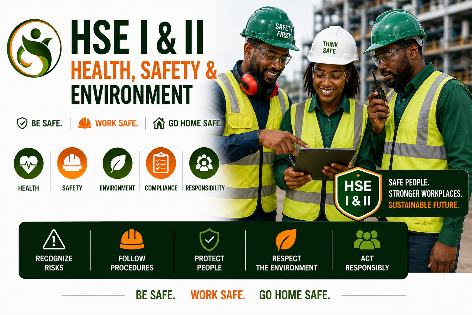 HSE I & II – Health, Safety & Environment