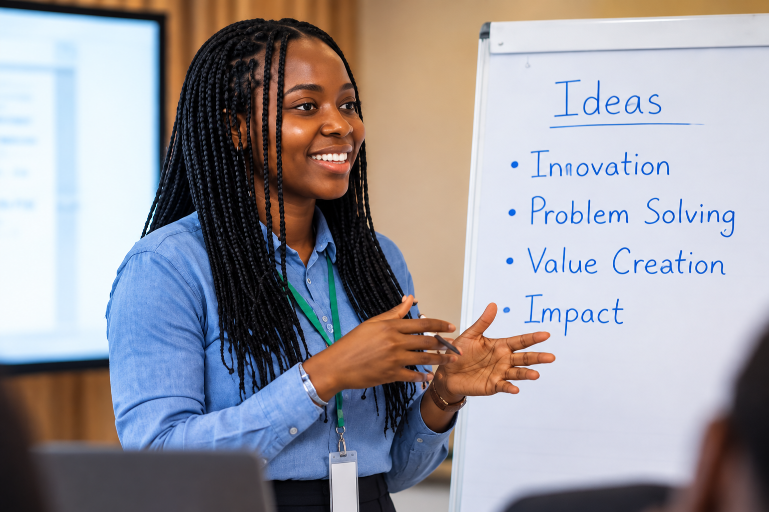 Mentorship and development session at Jomo Resource Center